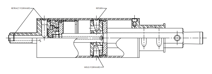 retract cylinder diagram